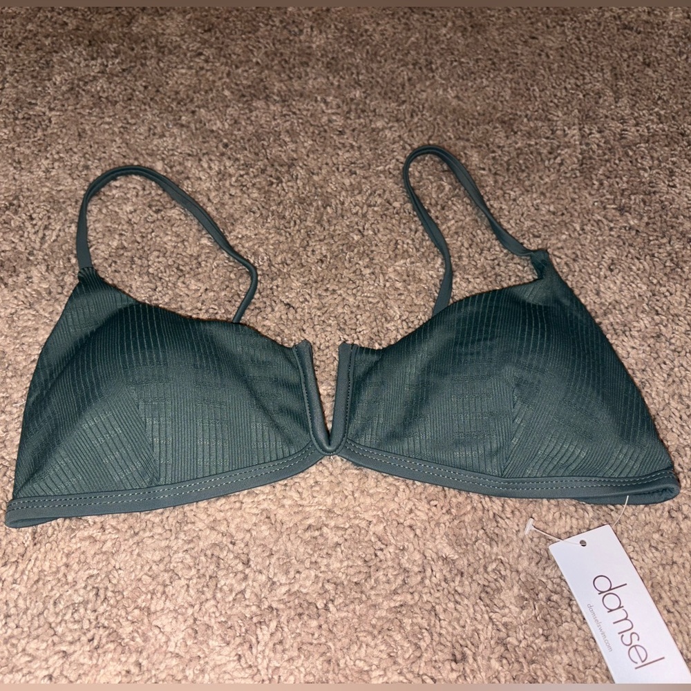 Damsel Green Bikini Top
